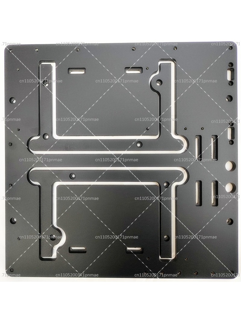 Aluminum Open Frame Test Bench Water Cooling - オープンフレームアルミ製コンピューターケース、MATX水冷テストベンチシャーシ（PCハードウェア用）